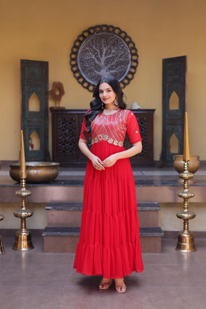 Premium Designer Readymade Gown for Women