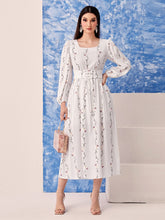WesternStitch white printed tranding maxi dress WesternStitch