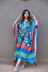 Pure Gaji Silk Oversize Designer Kaftan Collection