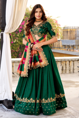 Luxury Vichitra Silk Wedding Wear