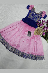 Kids Stitched Heavy Silk Fabric Lehenga