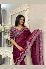 Elegant Designer Silk Saree with C-Pallu A Must-Have for Every Occasion lookrange