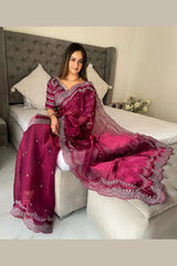 Elegant Designer Silk Saree with C-Pallu A Must-Have for Every Occasion lookrange