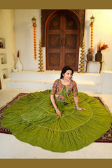 Fully stitched designer cotton lehenga choli