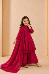 Premium Roman Silk Girls Outfit