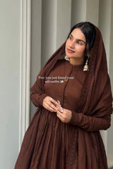 Festive Roman Silk gown for women