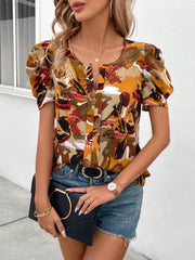 WesternStitchTrendy Women's Western Top with Artistic Vibes WesternLove
