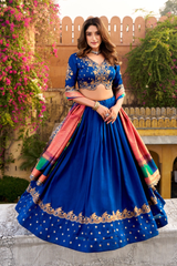 Luxury Vichitra Silk Wedding Wear