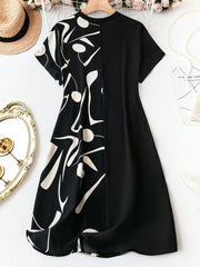 WesternStitch blaCK half Print Dress WesternStitch