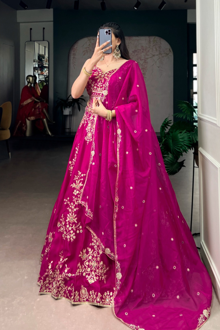 Wedding Lehenga 2026 – 4.5m Flair Naysha Lehenga