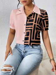 WesternStitch Chic Half-and-Half Button Down Shirt WesternStitch