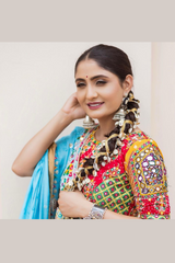 Digital Print Muslin Cotton Lehenga Choli