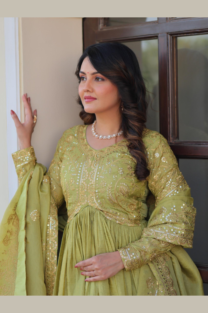 Trending Embroidered Gown Collection