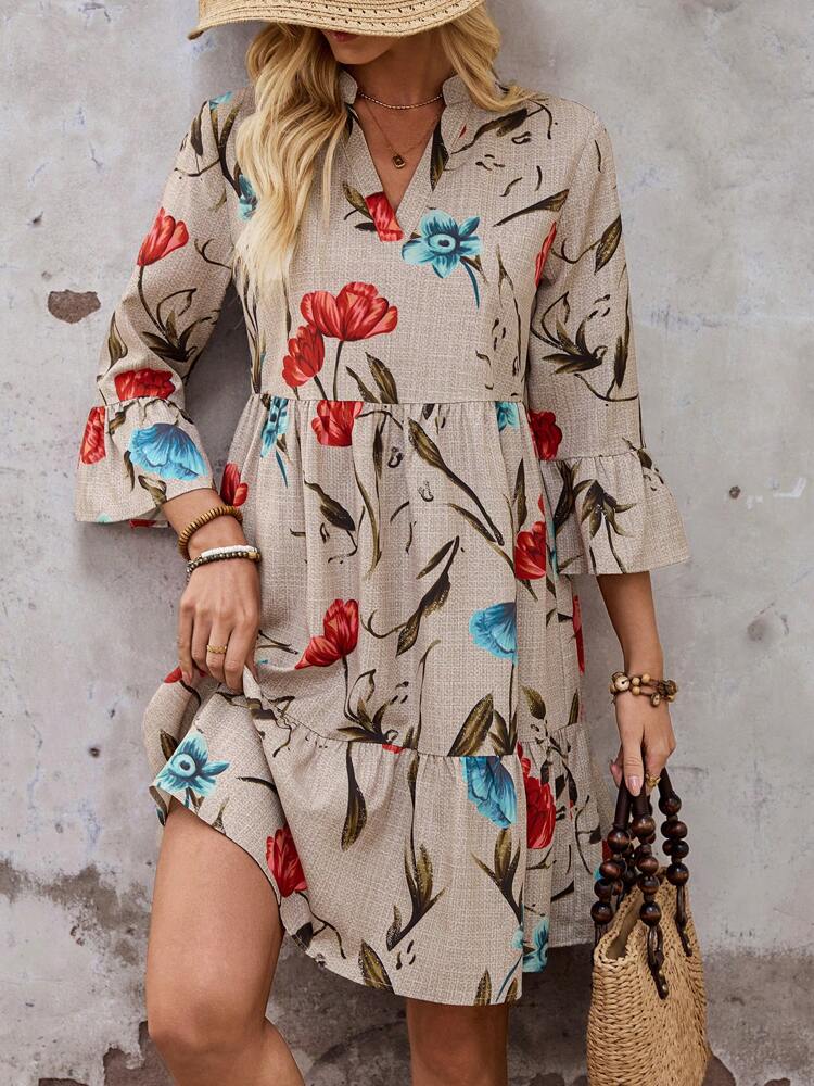 WesternStitch Breezy Bloom Tiered Dress WesternStitch