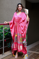 Pure Gaji Silk Oversize Designer Kaftan Collection