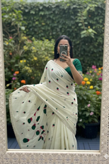 Buy Viral Rangoli Silk Saree – 100% Prime Designer Mirror Work Saree