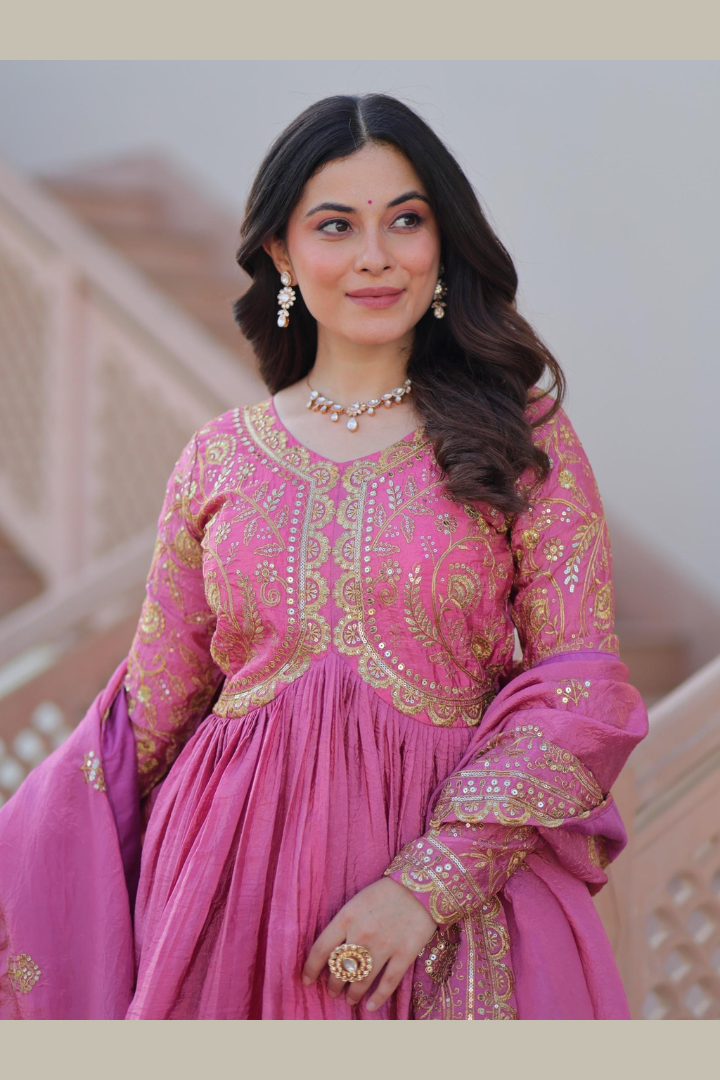 Trending Embroidered Gown Collection