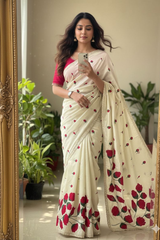 Buy Viral Rangoli Silk Saree – 100% Prime Designer Mirror Work Saree
