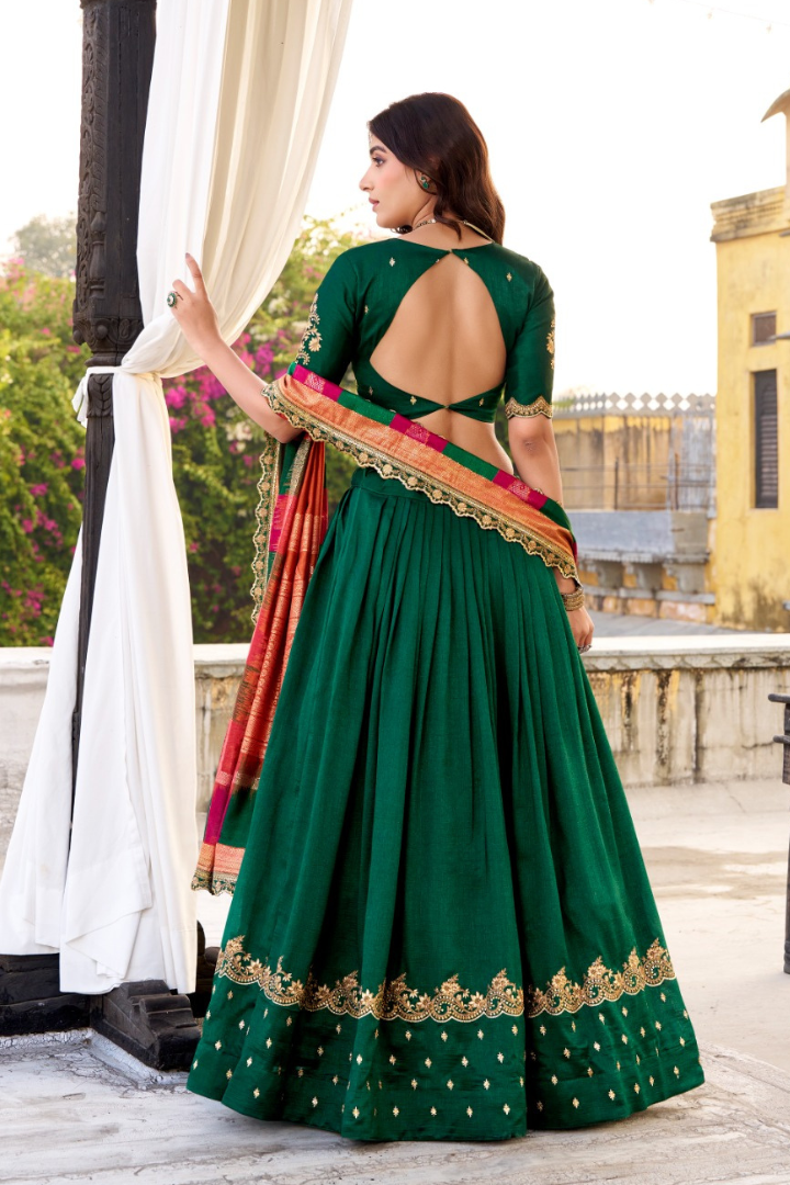 Luxury Vichitra Silk Wedding Wear