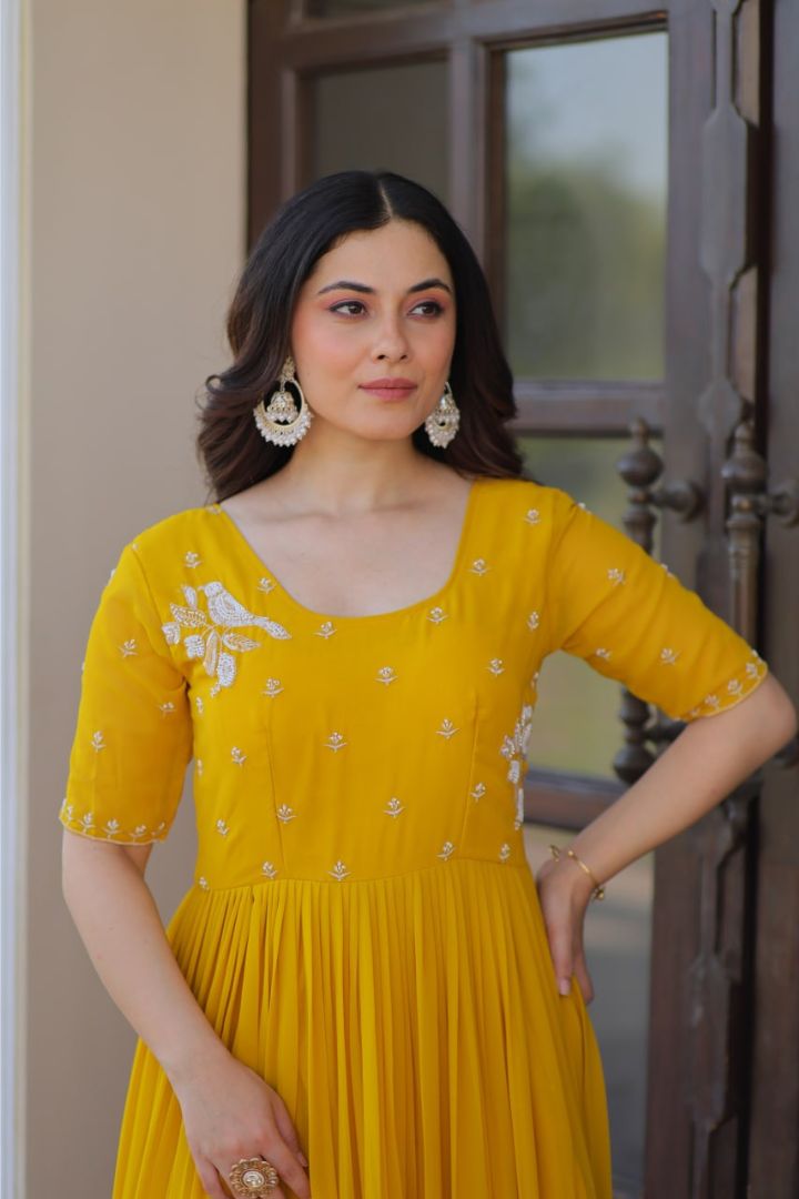 Faux Blooming gown
