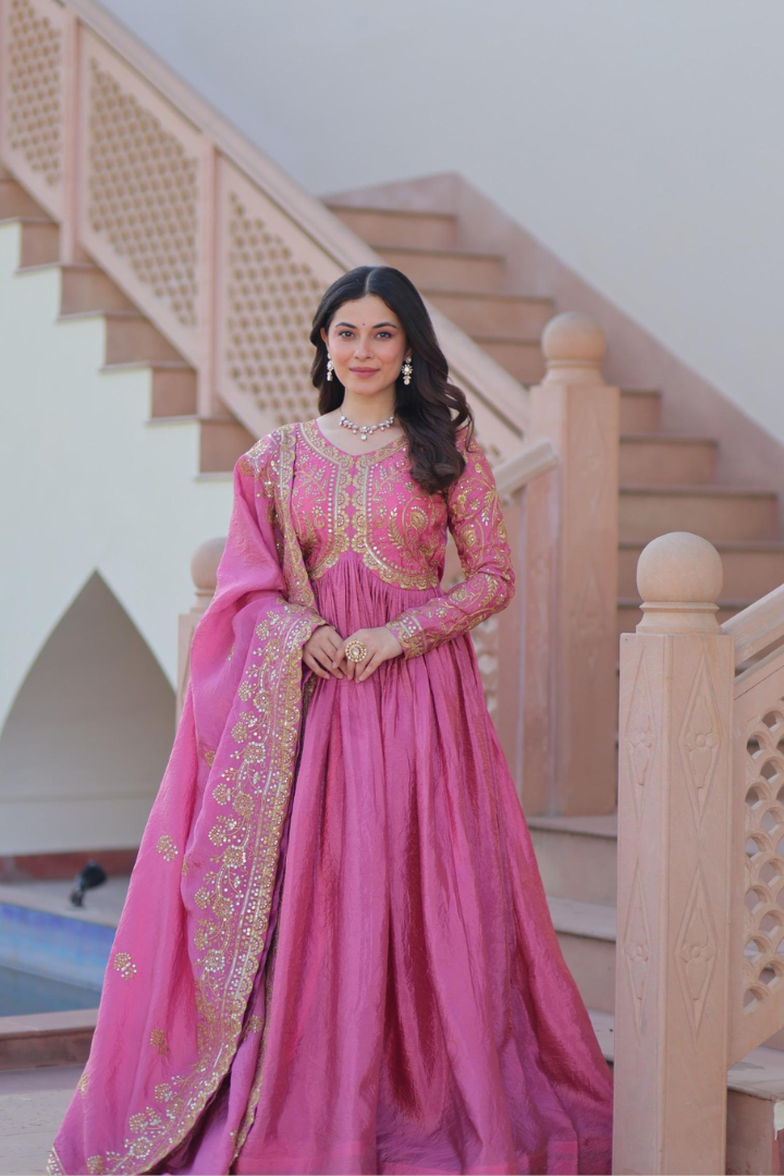 Trending Embroidered Gown Collection