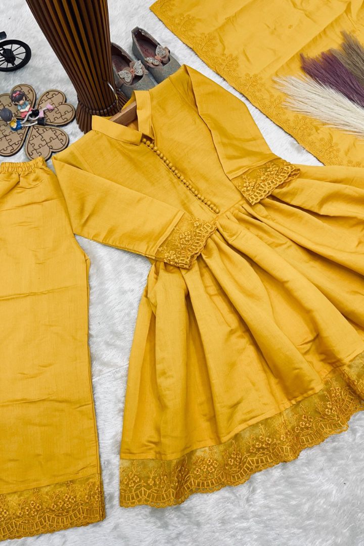 Boutique Style Kids Gown Set