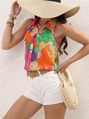 Women's Printed Rayon Shirt Top for Women WesternStitch