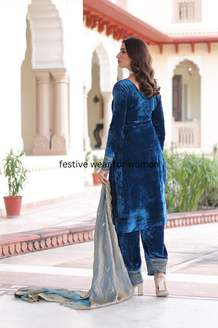 Premium Designer Readymade Top Pant Dupatta Collection 2026