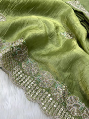 Adorable and Most Beautiful Designer Saree By Reni Creation