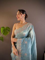 Adorable and Most Beautiful Designer Saree By Reni Creation™