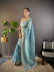 Adorable and Most Beautiful Designer Saree By Reni Creation™