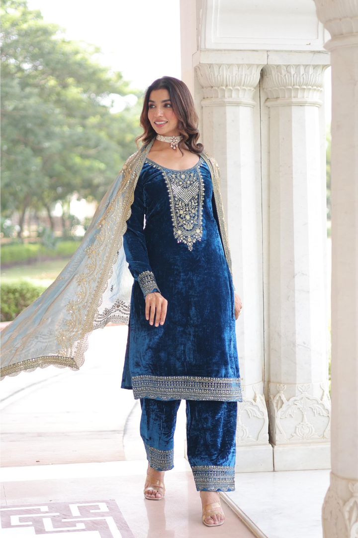 Premium Designer Readymade Top Pant Dupatta Collection 2026