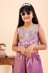 Stylish Sleeveless Top with Matching Palazzo