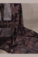 Floral Lurex Brasso Saree