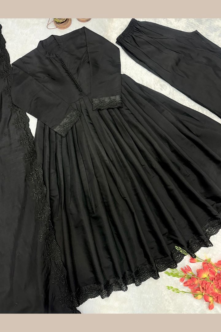 Designer Roman Silk gown back design